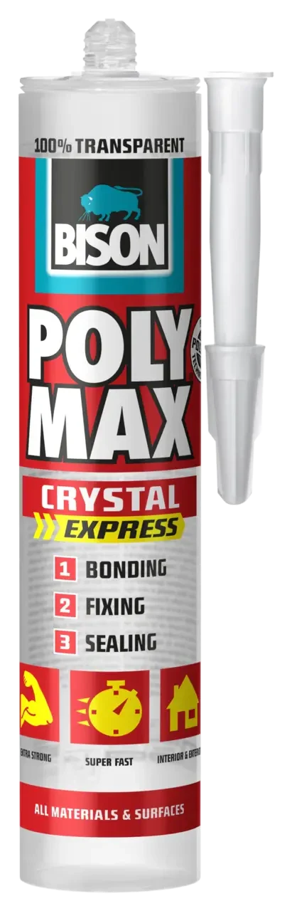 BISON POLYMAX CRYSTAL 440G (BONDING FIXING SEALING)