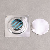 MILANO SS FLOOR DRAIN 4'X4'