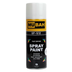 MUBAH WHITE SPRAY PAINT