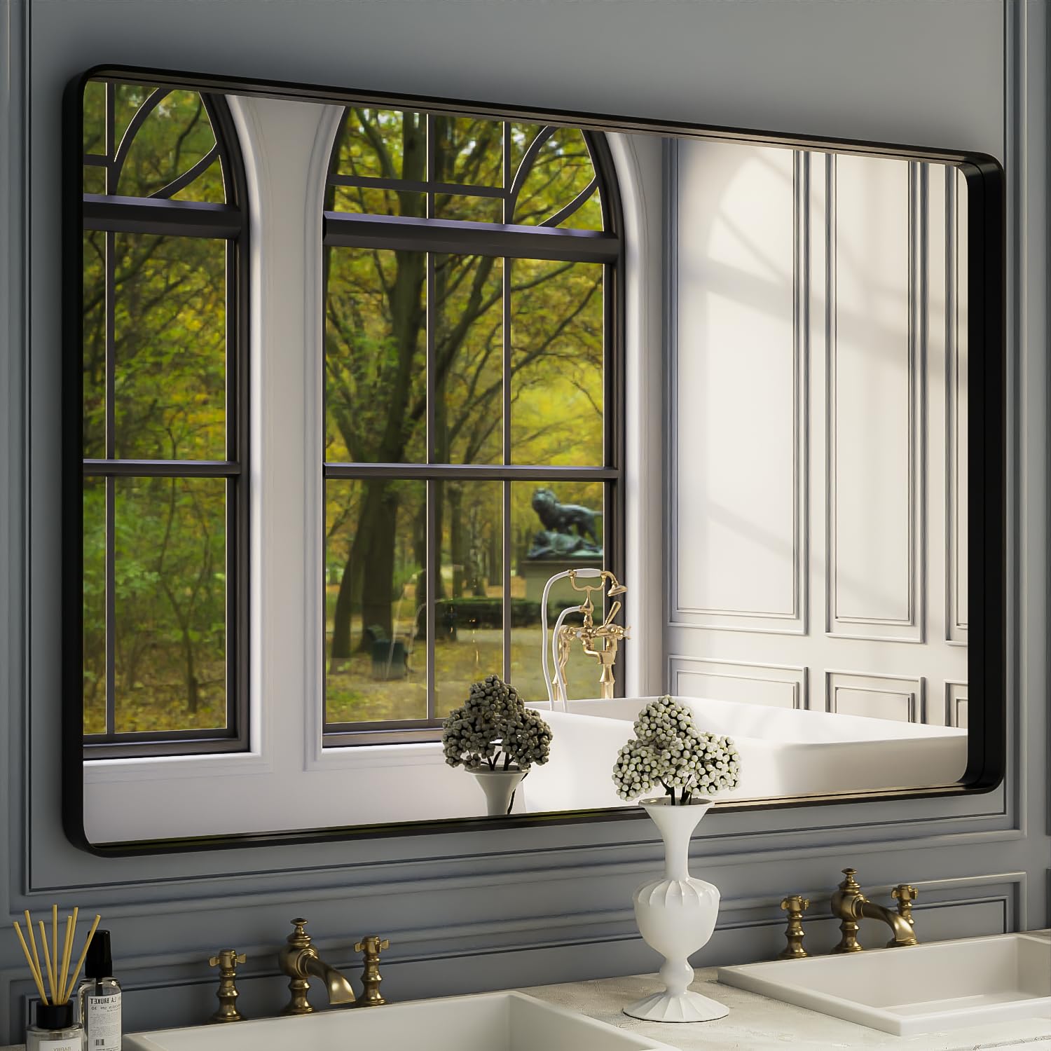 BATHROOM MIRROR SQUARE 60X40 4MM