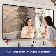 BATHROOM MIRROR SQUARE 60X40 4MM