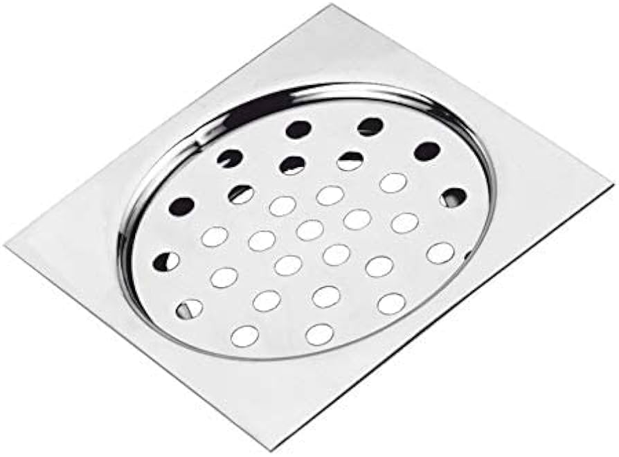 DOLPHIN SS FLOOR DRAIN 4X4X2''