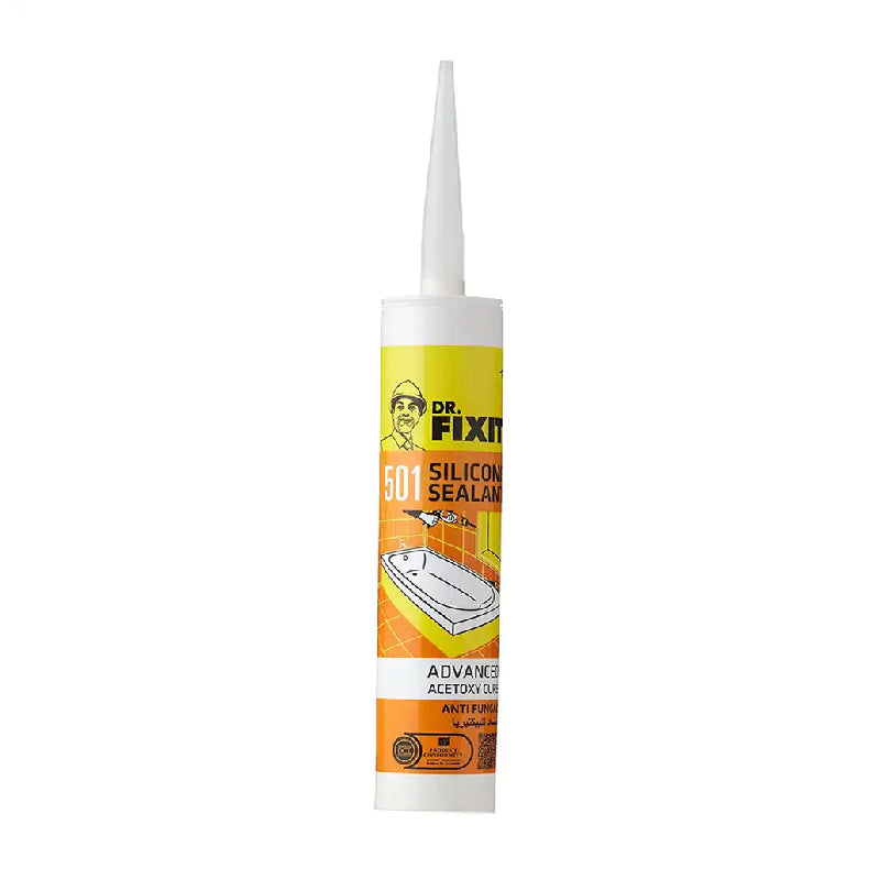 DR FIXIT 501 SILICONE WHITE