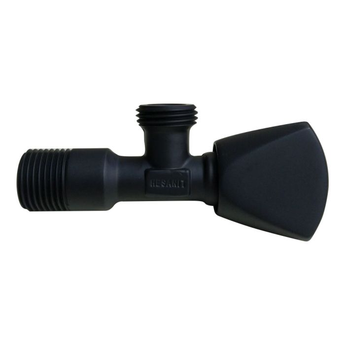 HESANIT ANGLE VALVE - MATT BLACK