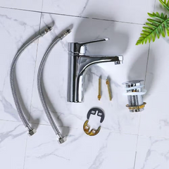 MILANO BASIN MIXER W POPUP - DIVA