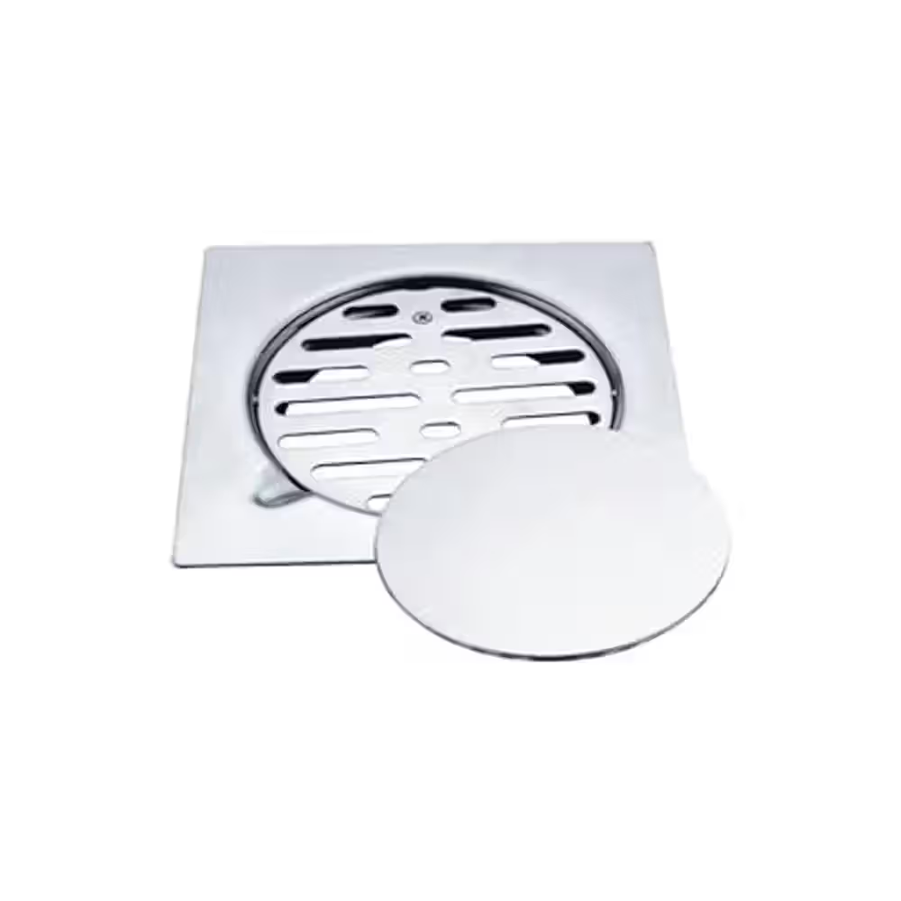 MILANO SS FLOOR DRAIN 6X6X4