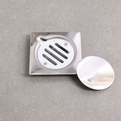 MILANO SS FLOOR DRAIN 4'X4'