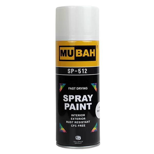 MUBAH WHITE SPRAY PAINT