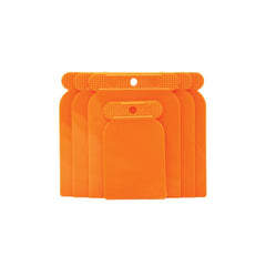 PLASTIC SCRAPPER SQUARE SET (4pc) CLARKE