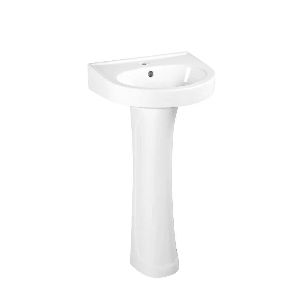MILANO WASH BASIN WITH PEDESTAL - INNOVA