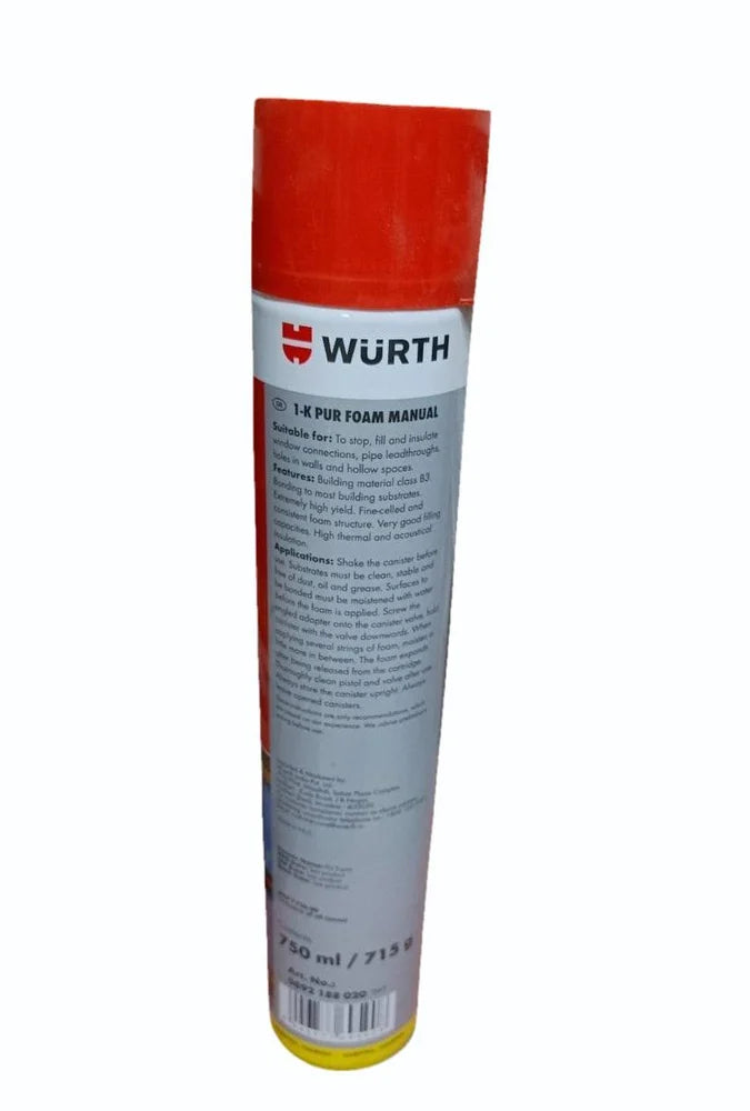 WURTH PU FOAM 750ML GENERAL PURPOSE